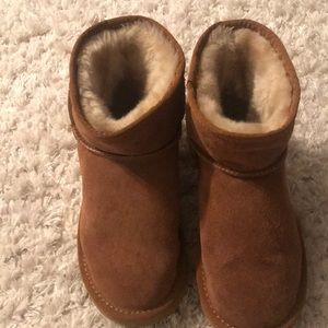 UGG tan ankle boots